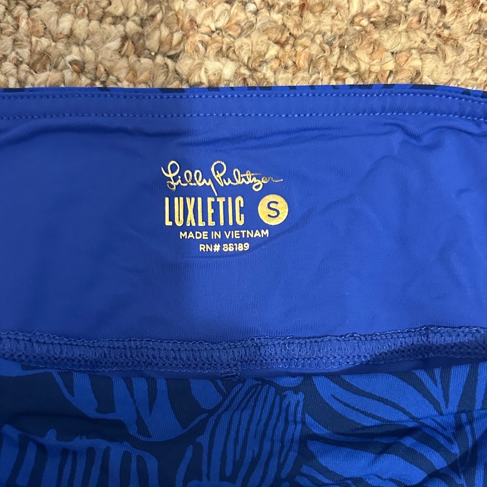 Lilly Pulitzer Blue and Pink Mini Skirt - Picture 2 of 3